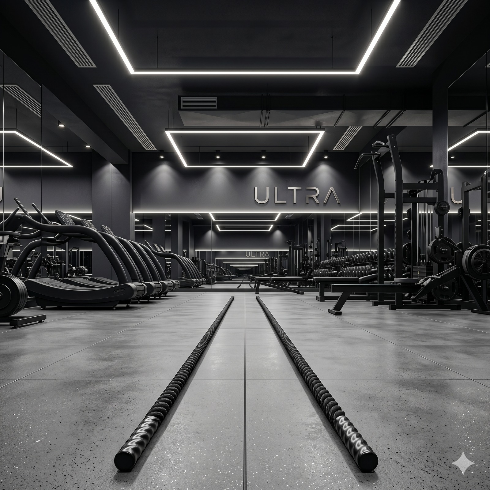 modern locker rooms and showers Ultra Fitness Gym